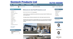 Desktop Screenshot of gentechproducts.co.uk